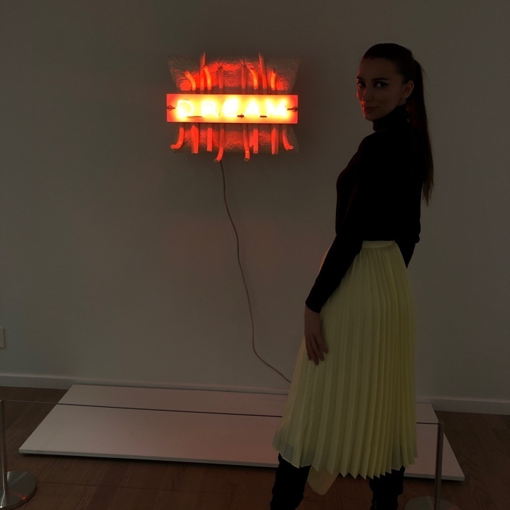 Asymmetrical Pleated Skirt​​​​ - Picture 7 of 8